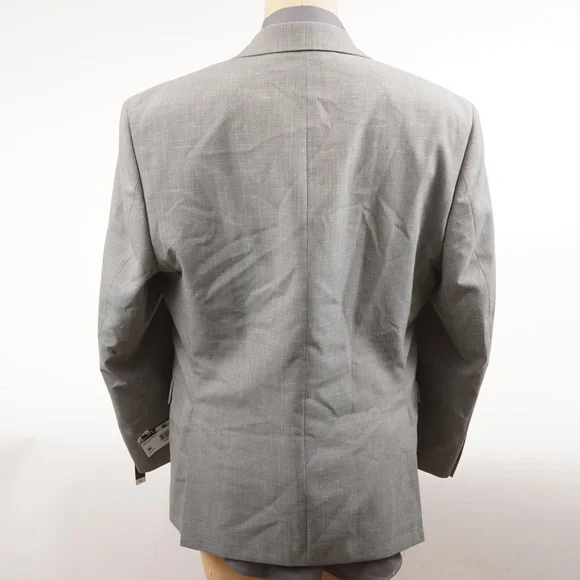 NWT $450 Lauren Ralph Lauren Grey Ultra Flex Suit Separates Blazer Size 40S - Picture 3 of 12